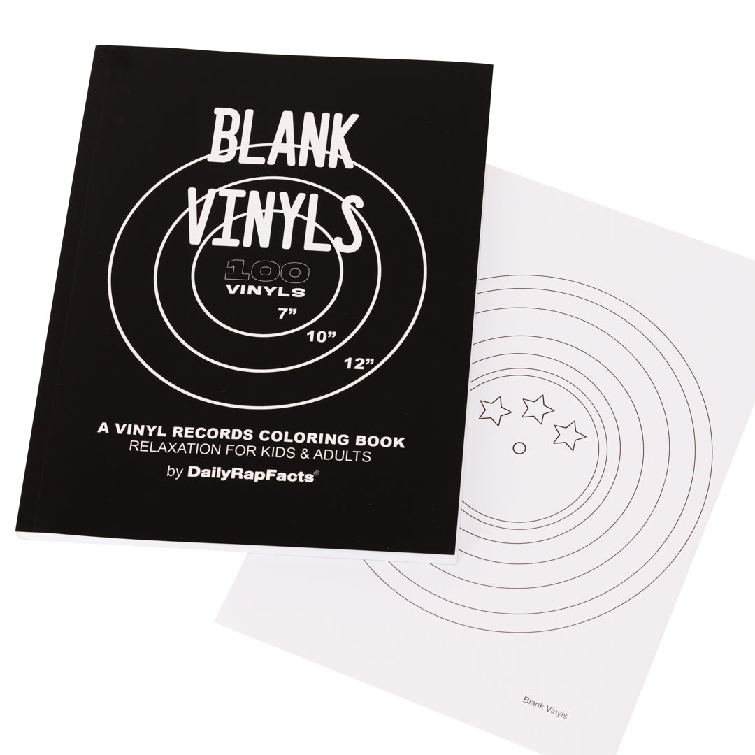 Full Photo Gallery: Blank Vinyls - A Vinyl Records Coloring Book