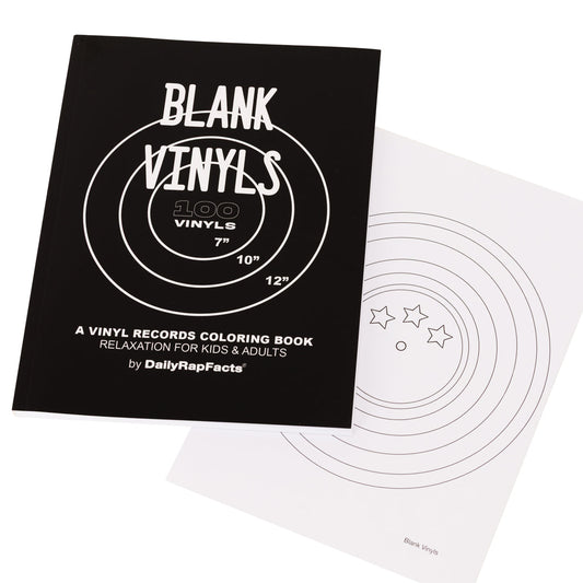 Full Photo Gallery: Blank Vinyls - A Vinyl Records Coloring Book