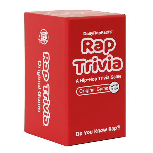 Rap Trivia Game updated Packaging