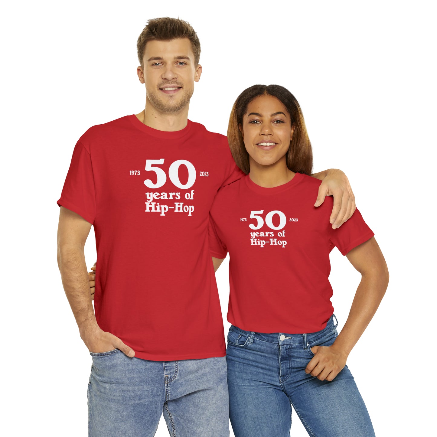 50 years of Hip-Hop Shirt, 50th Anniversary of Hip Hop Unisex Hip-Hop T-Shirt