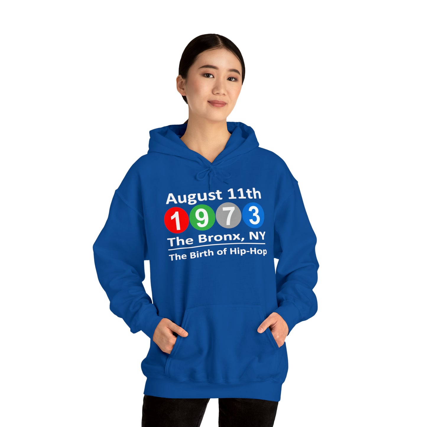 August 11th, 1973 The Bronx, NY The Birth of Hip-Hop Hoodie Sweatshirt Great gift for a Hip-Hop & Rap Lover, Rap Hoodie, Rap Gift