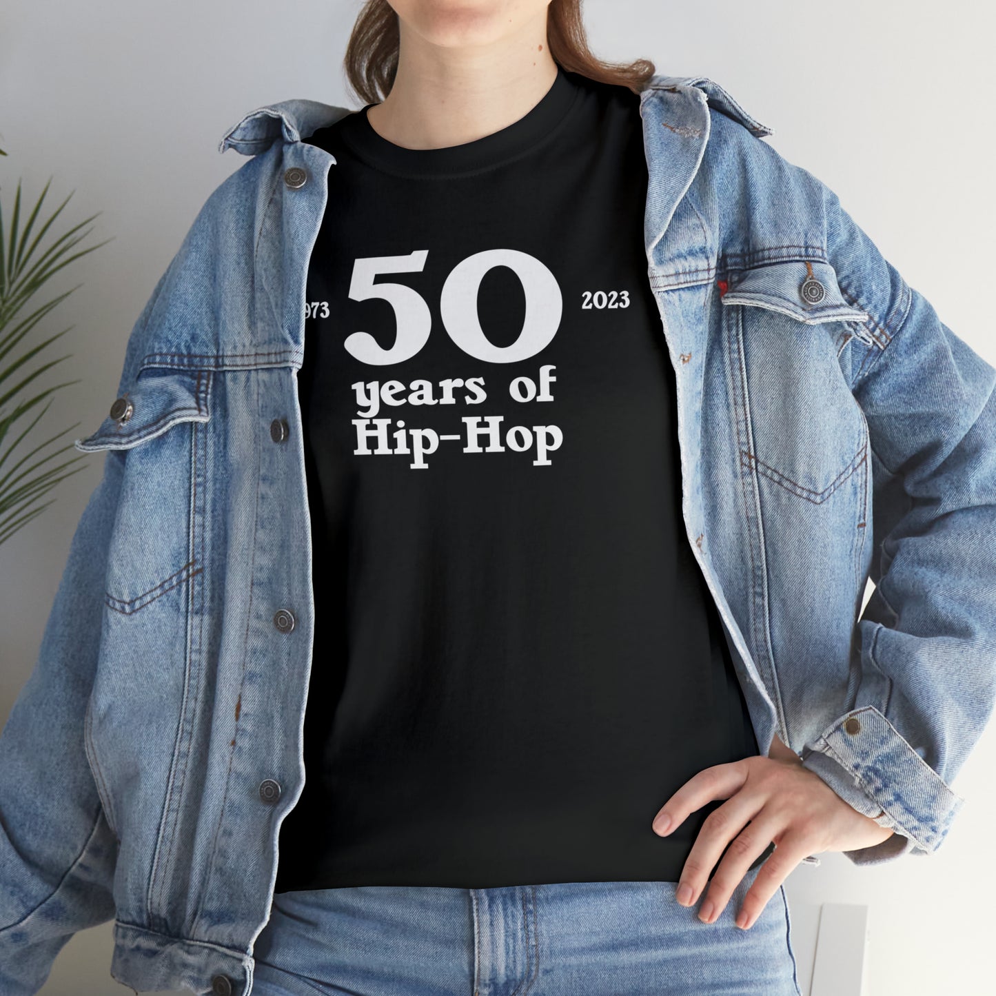 50 years of Hip-Hop Shirt, 50th Anniversary of Hip Hop Unisex Hip-Hop T-Shirt
