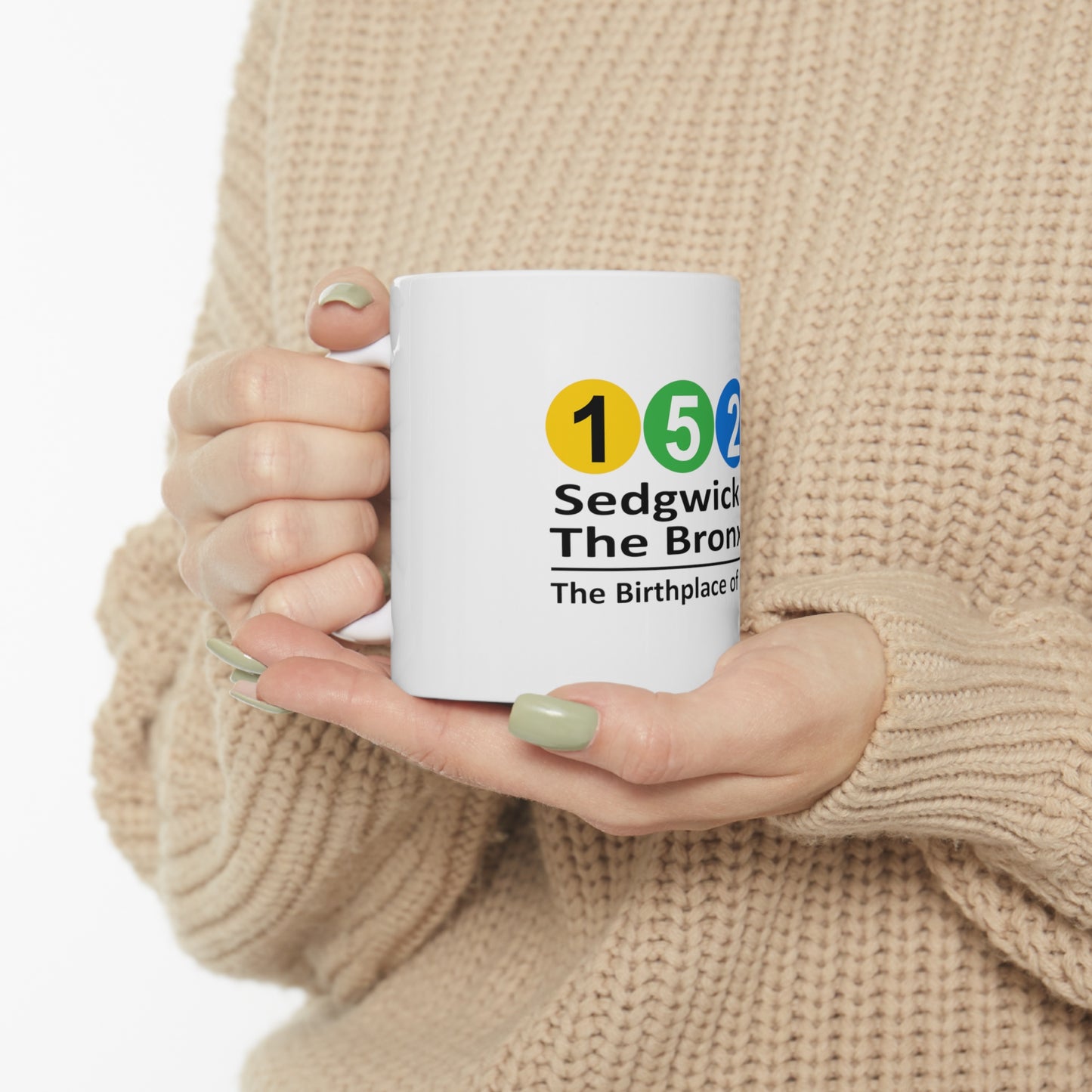 1520 Sedgwick Ave The Bronx, NY The Birthplace of Hip-Hop 11oz Mug Great Gift for a Rap Lover, Rap Mug, Hip Hop Gift