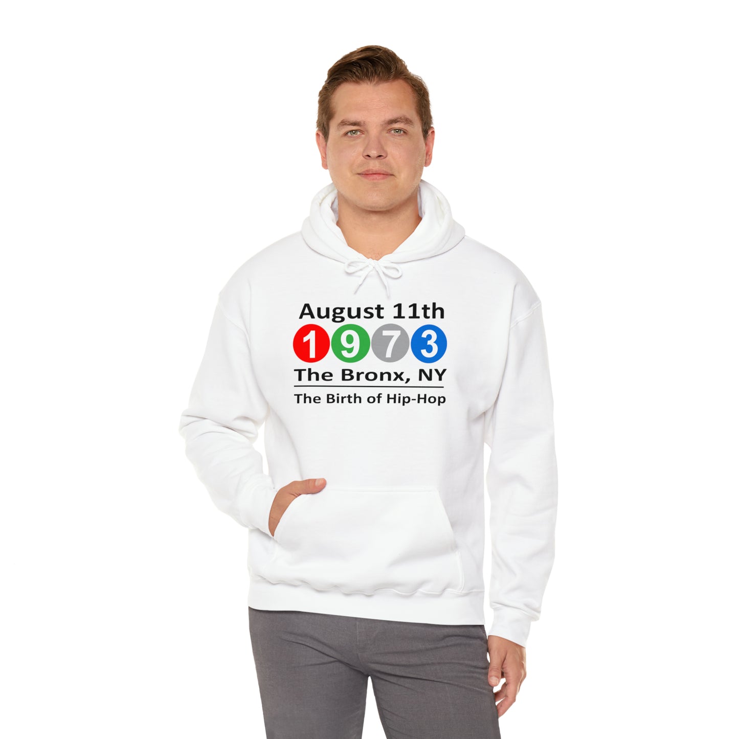 August 11th, 1973 The Bronx, NY The Birth of Hip-Hop Hoodie Sweatshirt Great gift for a Hip-Hop & Rap Lover, Rap Hoodie, Rap Gift