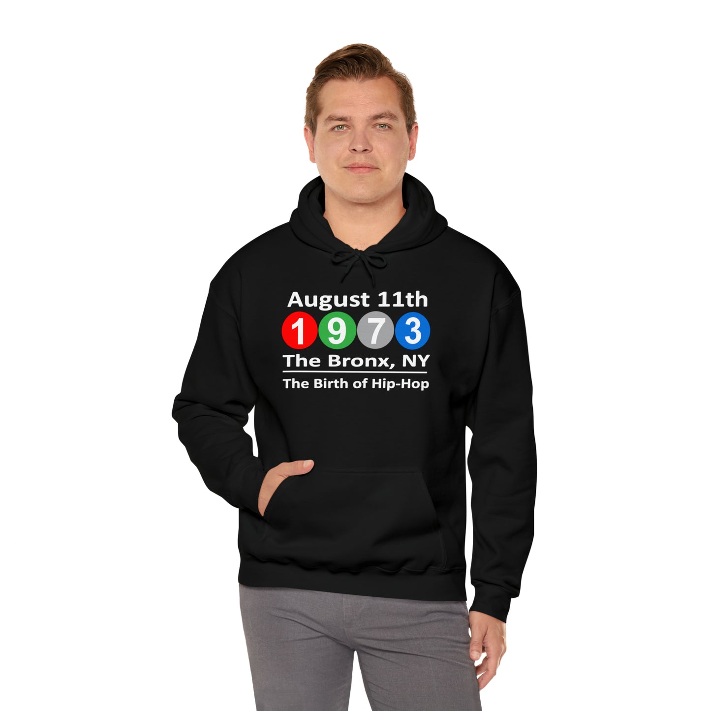 August 11th, 1973 The Bronx, NY The Birth of Hip-Hop Hoodie Sweatshirt Great gift for a Hip-Hop & Rap Lover, Rap Hoodie, Rap Gift
