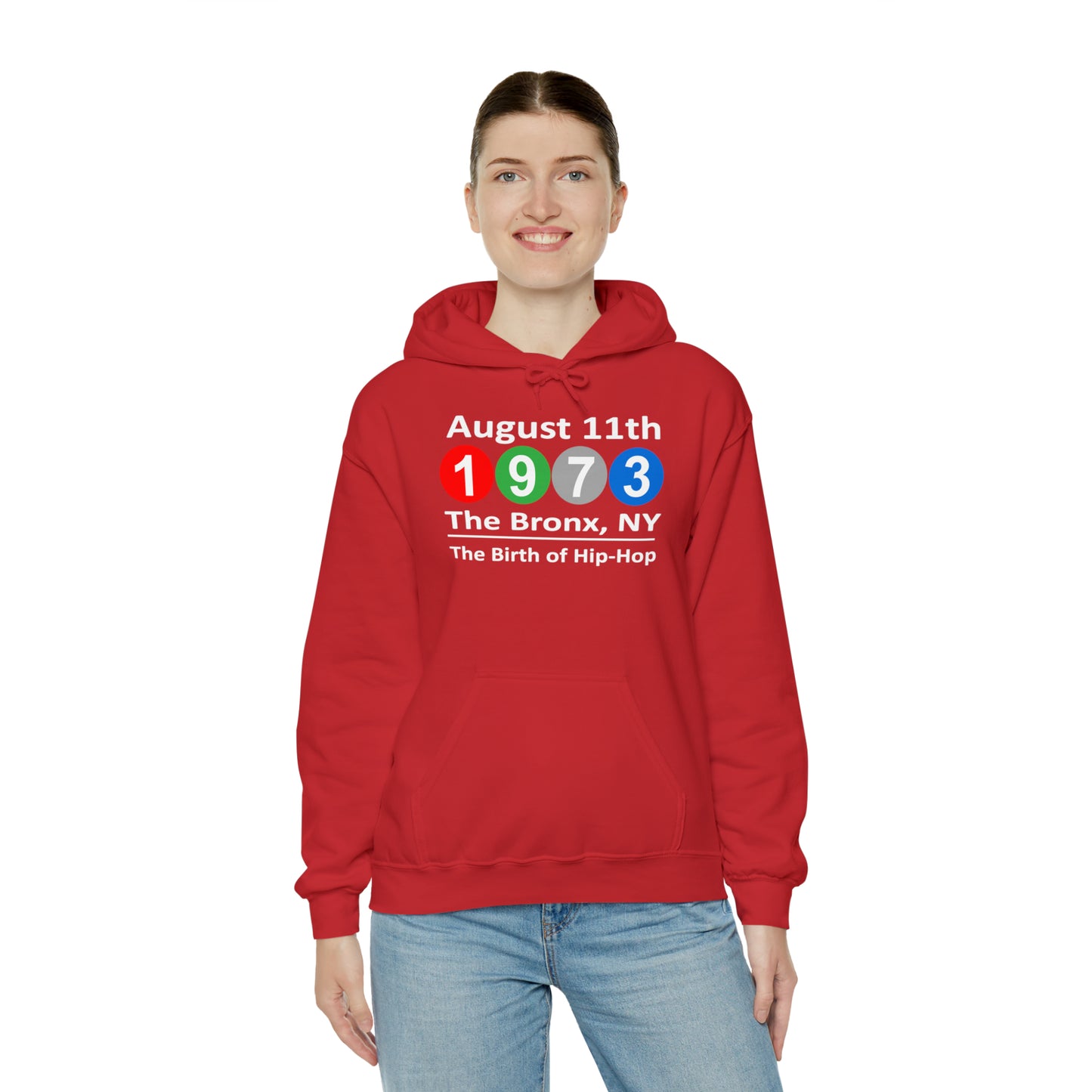 August 11th, 1973 The Bronx, NY The Birth of Hip-Hop Hoodie Sweatshirt Great gift for a Hip-Hop & Rap Lover, Rap Hoodie, Rap Gift