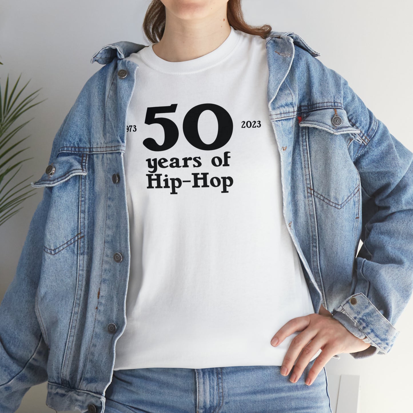 50 years of Hip-Hop Shirt, 50th Anniversary of Hip Hop Unisex Hip-Hop T-Shirt