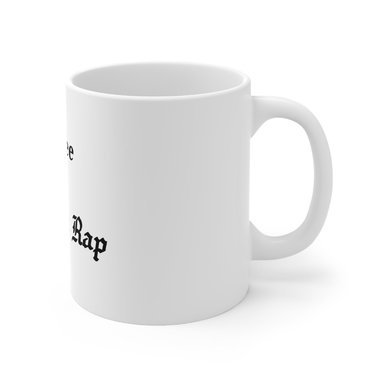 Coffee & Gangsta Rap Mug 11oz