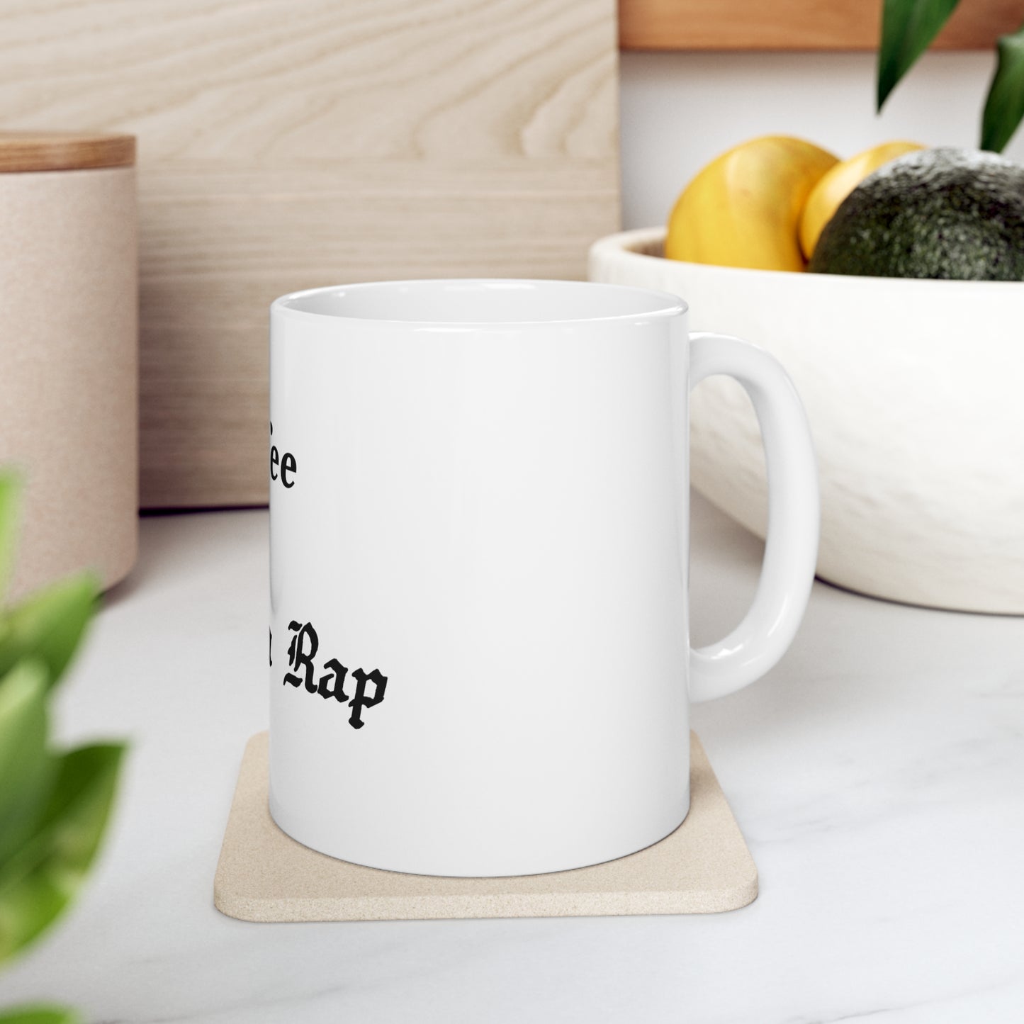 Coffee & Gangsta Rap Mug 11oz