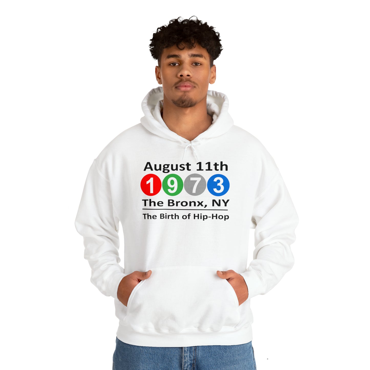 August 11th, 1973 The Bronx, NY The Birth of Hip-Hop Hoodie Sweatshirt Great gift for a Hip-Hop & Rap Lover, Rap Hoodie, Rap Gift