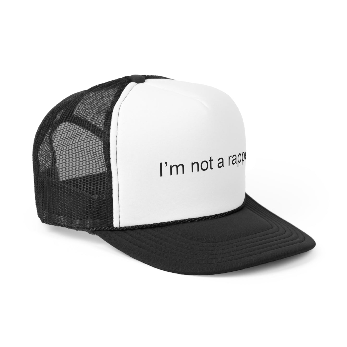 I'm Not A Rapper Snapback Trucker Hat