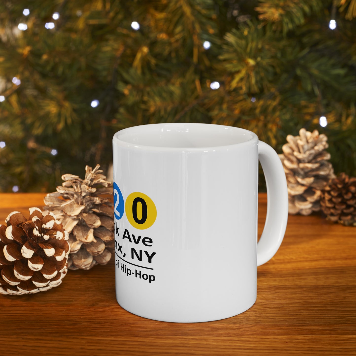 1520 Sedgwick Ave The Bronx, NY The Birthplace of Hip-Hop 11oz Mug Great Gift for a Rap Lover, Rap Mug, Hip Hop Gift