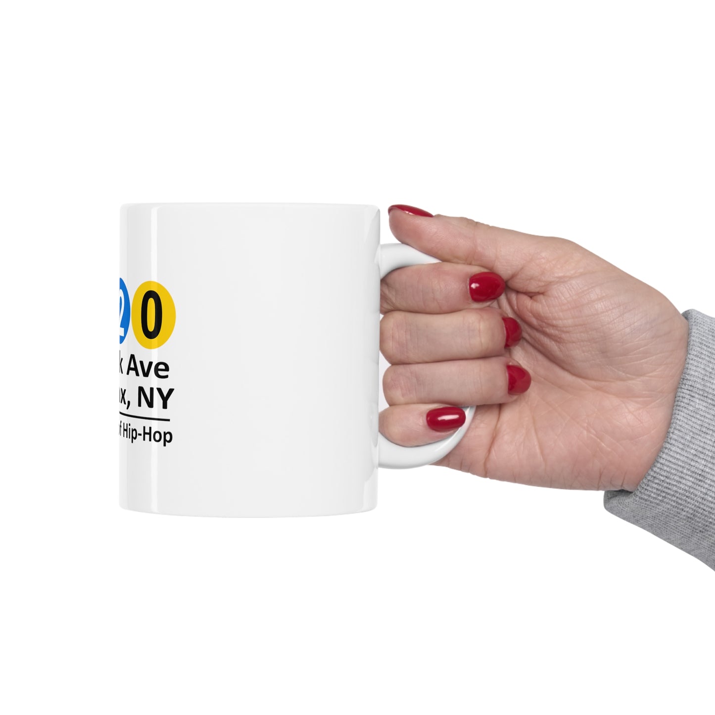 1520 Sedgwick Ave The Bronx, NY The Birthplace of Hip-Hop 11oz Mug Great Gift for a Rap Lover, Rap Mug, Hip Hop Gift