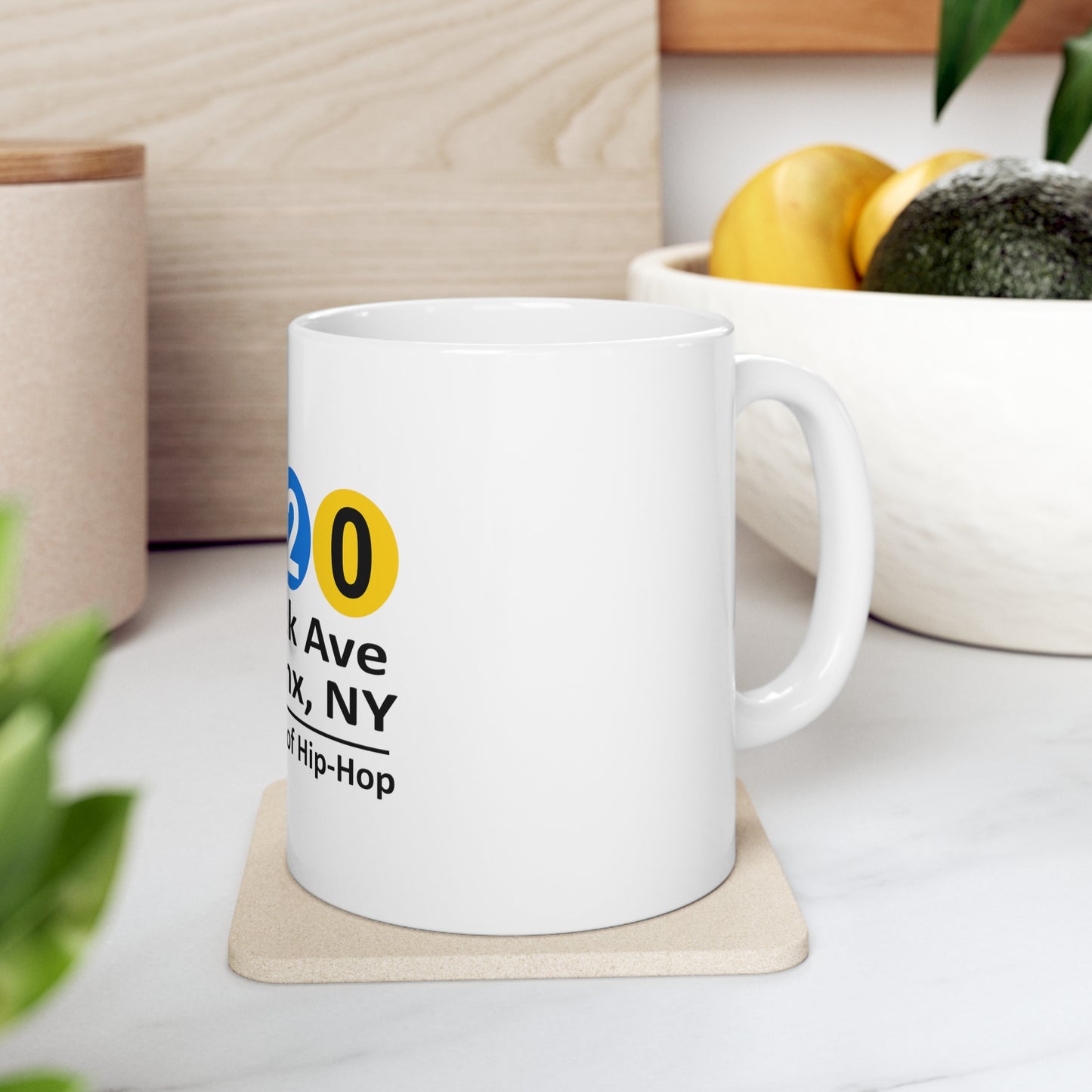1520 Sedgwick Ave The Bronx, NY The Birthplace of Hip-Hop 11oz Mug Great Gift for a Rap Lover, Rap Mug, Hip Hop Gift
