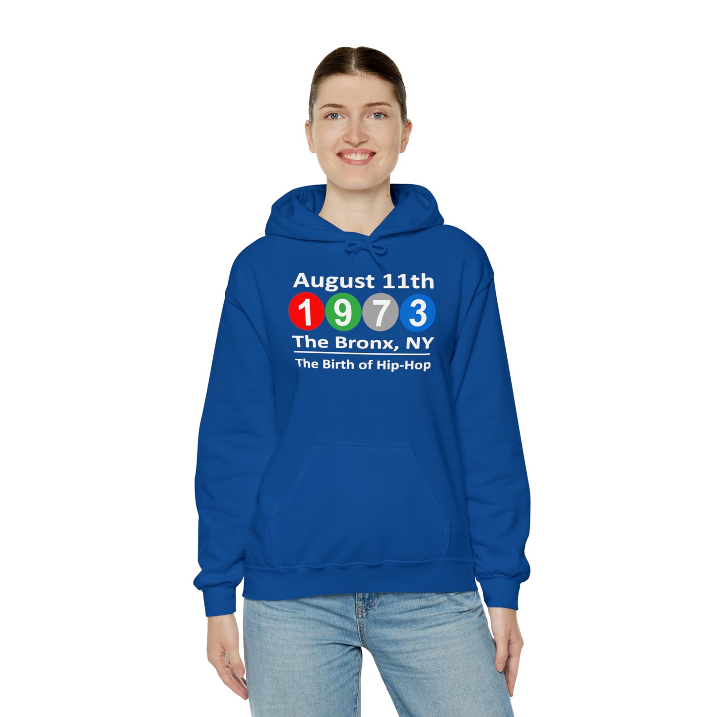 August 11th, 1973 The Bronx, NY The Birth of Hip-Hop Hoodie Sweatshirt Great gift for a Hip-Hop & Rap Lover, Rap Hoodie, Rap Gift