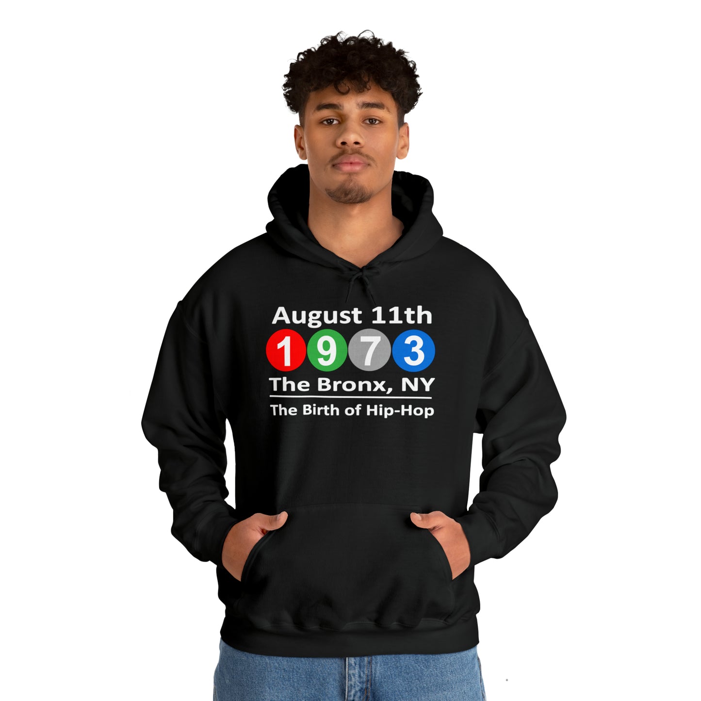 August 11th, 1973 The Bronx, NY The Birth of Hip-Hop Hoodie Sweatshirt Great gift for a Hip-Hop & Rap Lover, Rap Hoodie, Rap Gift