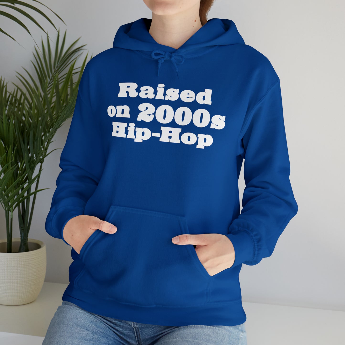 Raised on 2000s Hip-Hop Hoodie Great Gift for a 2000s Hip-Hop & Rap Lover Sweatshirt