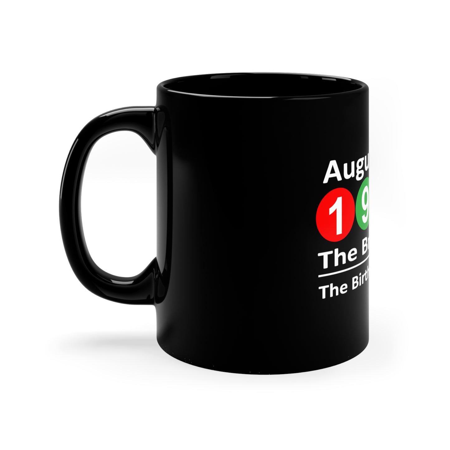 August 11th, 1973 The Bronx, NY The Birth of Hip-Hop 11oz Black Mug Great Gift for a Rap Lover, Funny Rap Mug, Hip Hop Gift