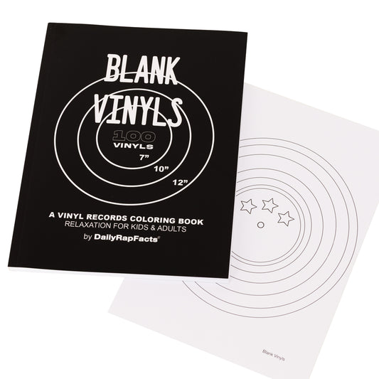Blank Vinyls Coloring Book