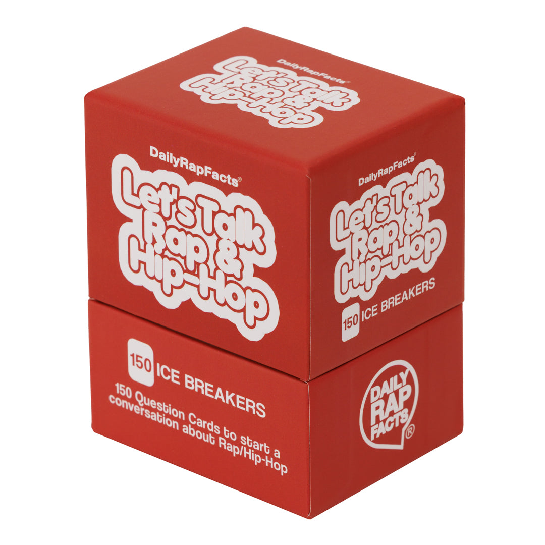 Rap & Hip-Hop (Conversation Starter Card Game)