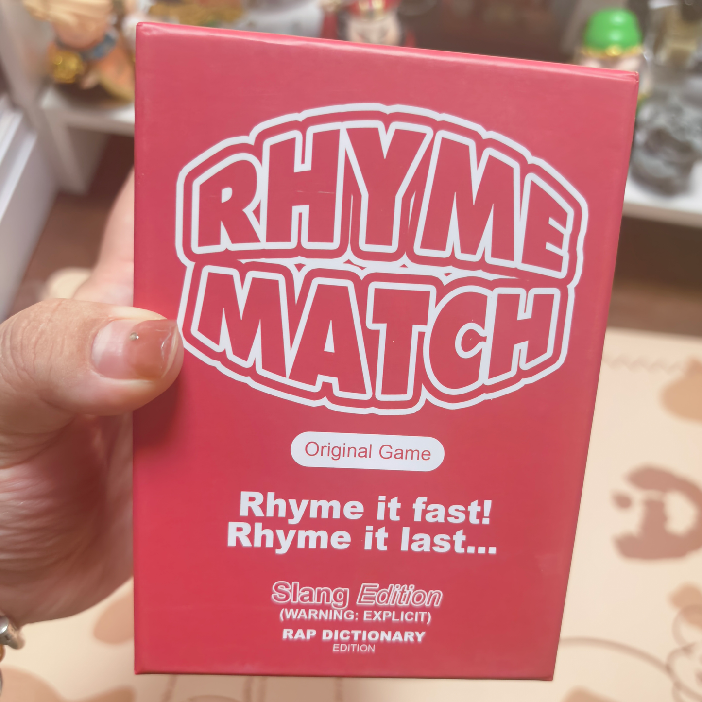 Rhyme Match: Fast Thinking Rhyming Game (Rap Dictionary/Slang Edition)