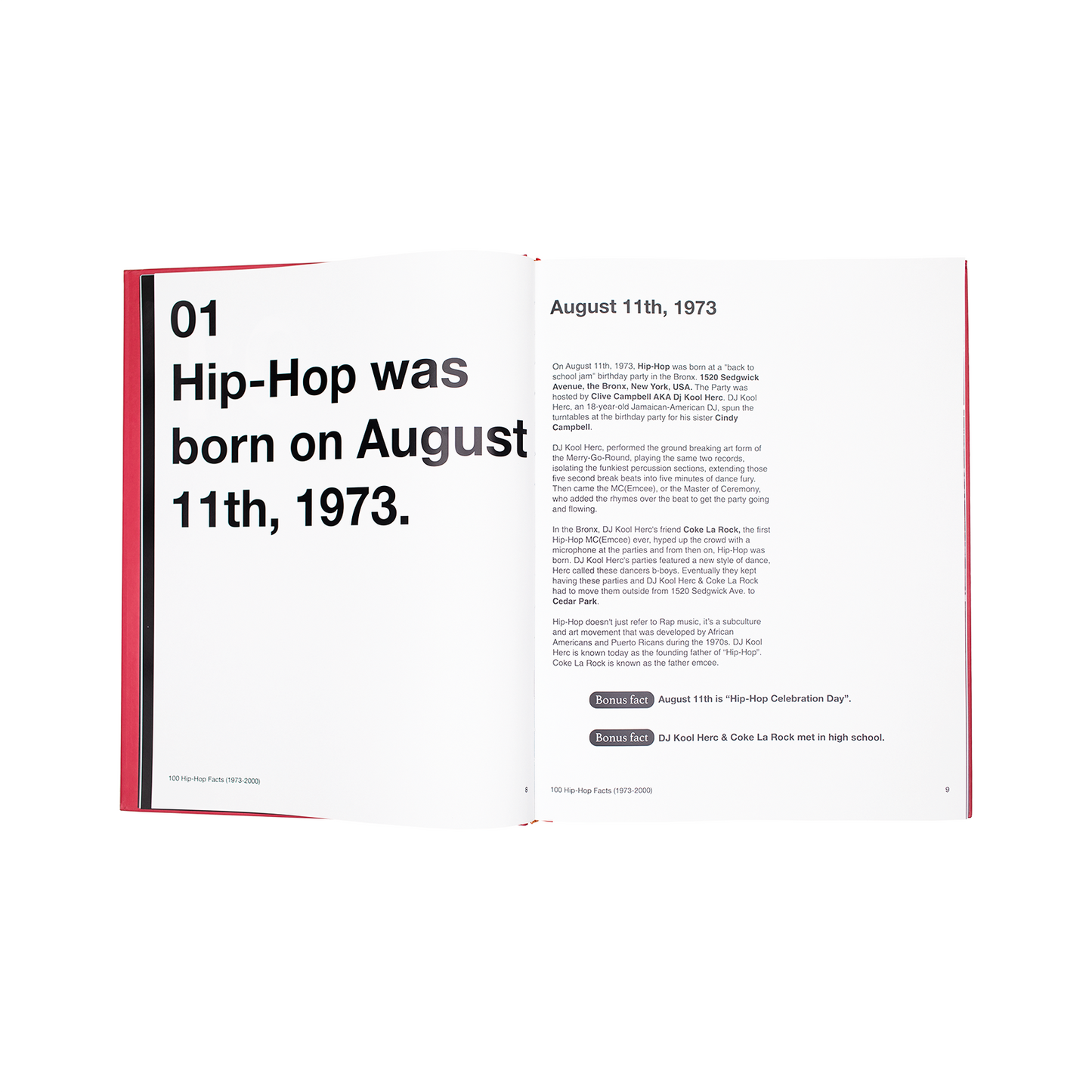 100 Hip-Hop Facts Book Fact 1