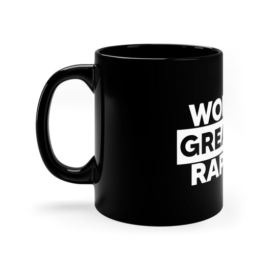 Worlds Greatest Rapper 11oz Black Mug