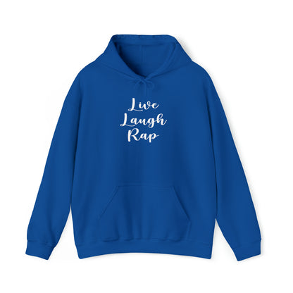 Live Laugh Rap Hoodie Sweatshirt, Rap Hoodie, Funny Hip-Hop Gift