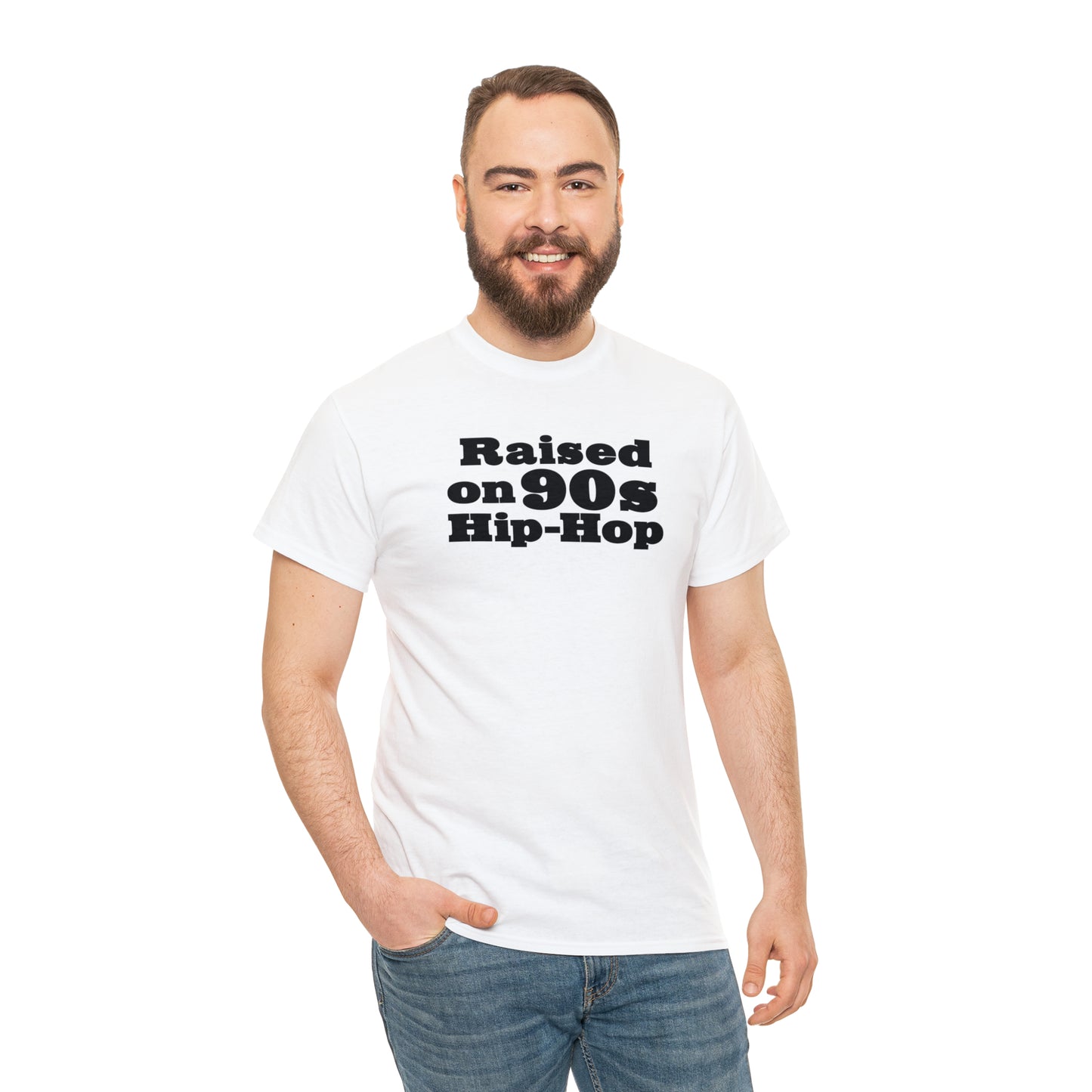 Raised on 90s Hip-Hop Shirt Great gift for a 90s Hip-Hop & Rap Lover T-Shirt