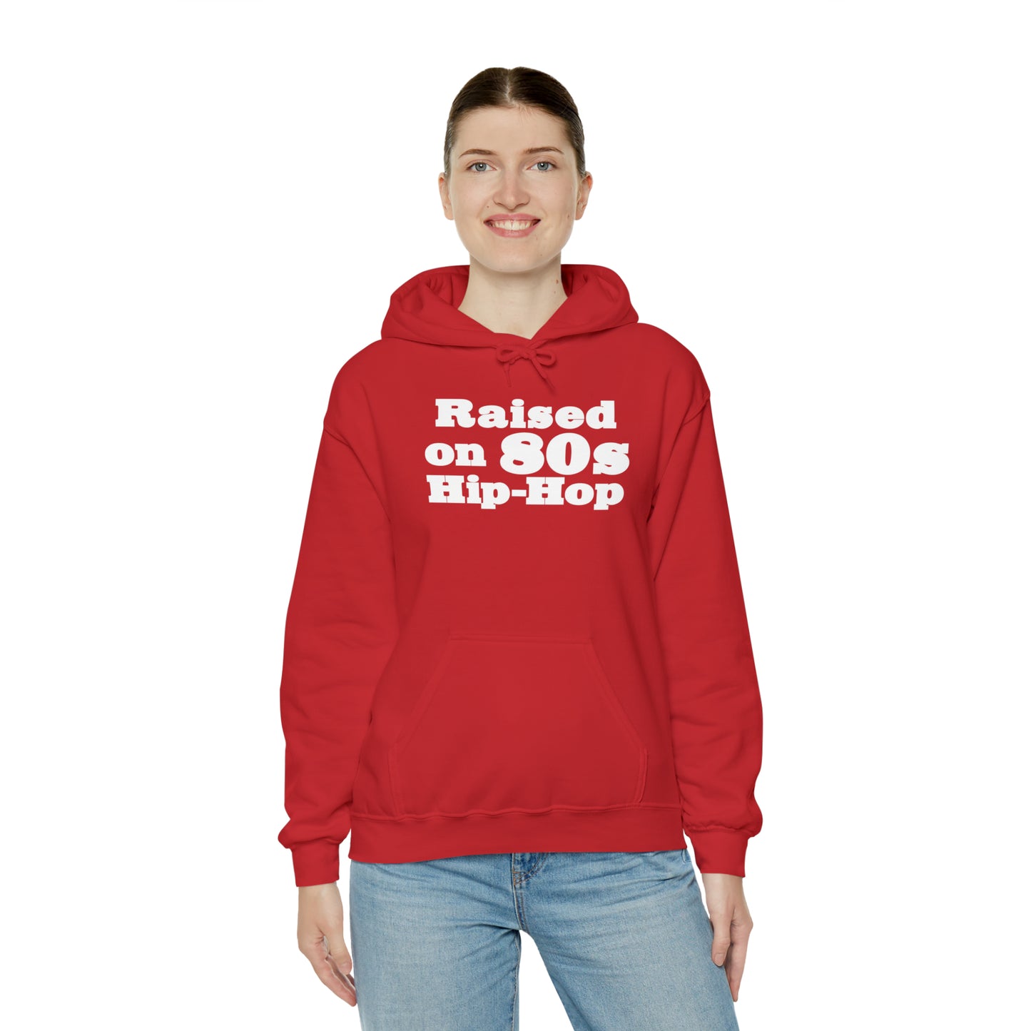 Raised on 80s Hip-Hop Hoodie Great Gift for a 80s Hip-Hop & Rap Lover Sweatshirt