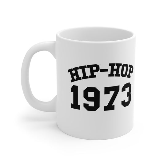 Hip-Hop 1973 Mug, Hip-Hop 50 Mug, Rap Music Mug, Hip-Hop 50th Mug, Hip-Hop Anniversary Mug, Rap Culture Mug, Urban Mug