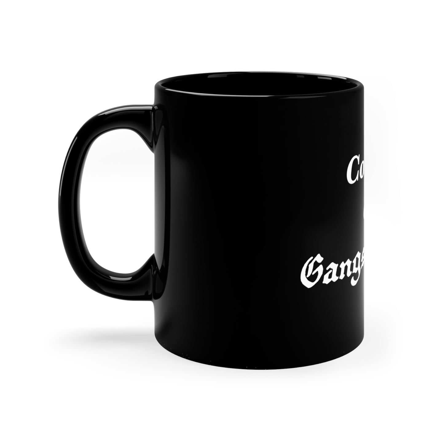 Coffee & Gangsta Rap Mug 11oz Black Mug