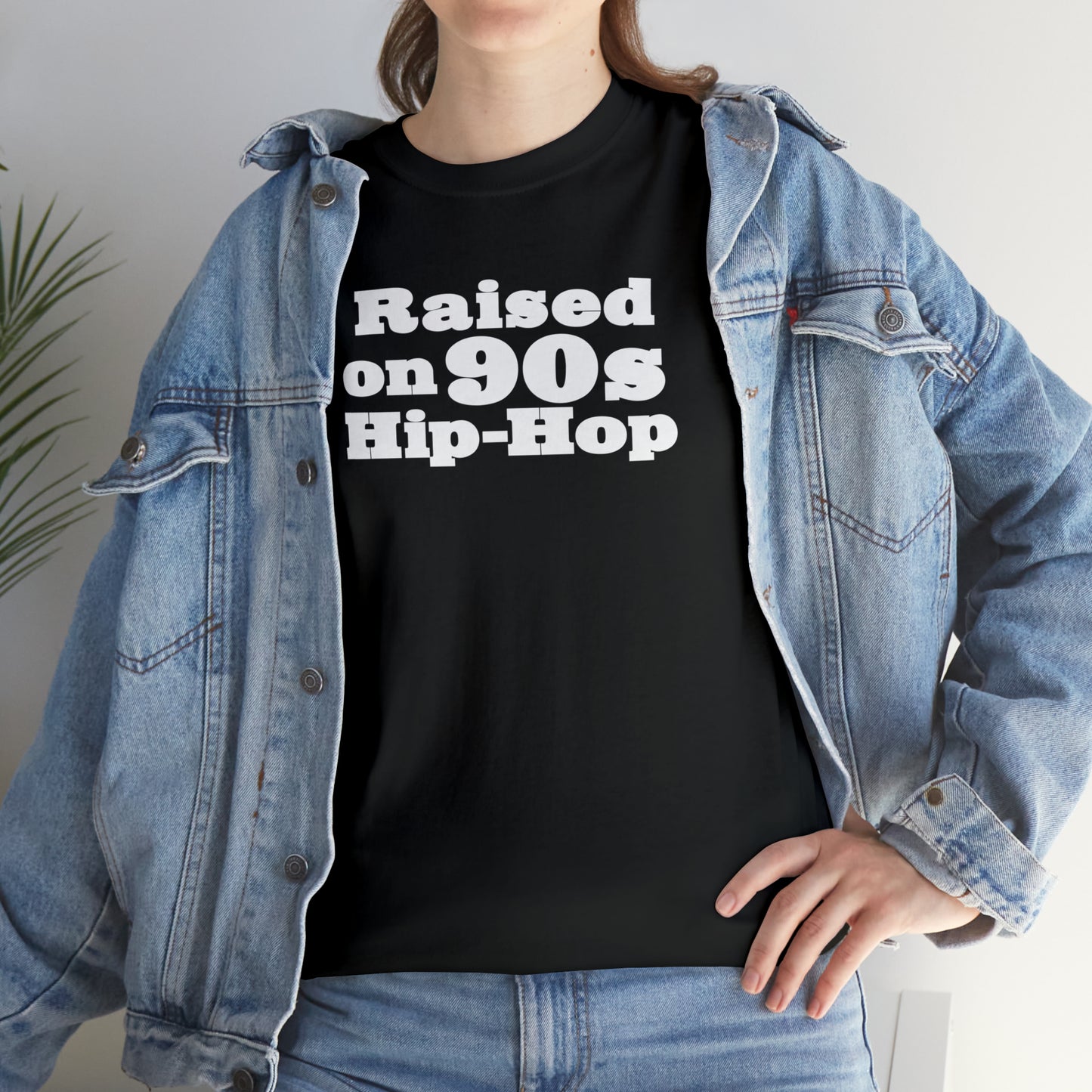 Raised on 90s Hip-Hop Shirt Great gift for a 90s Hip-Hop & Rap Lover T-Shirt