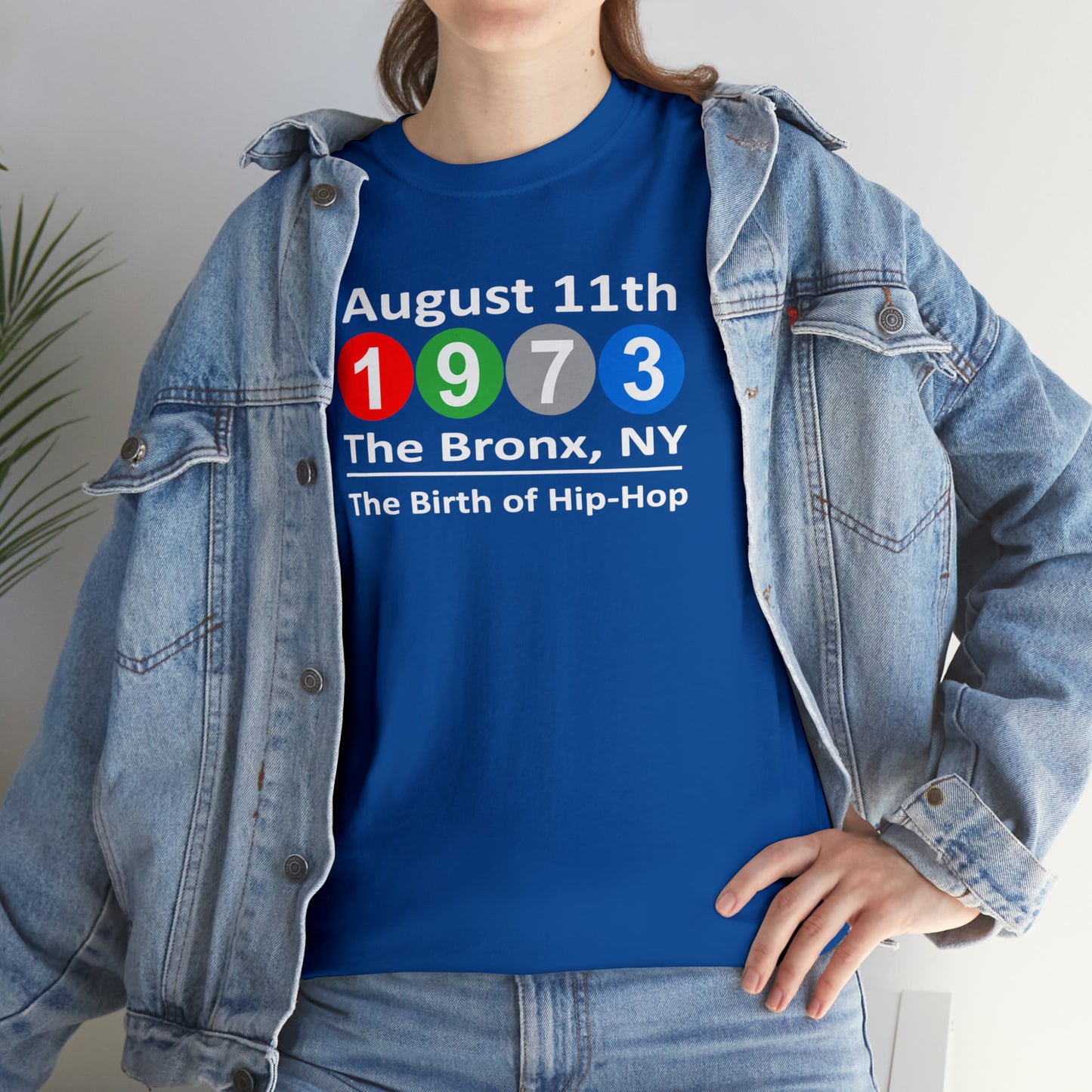 August 11th, 1973 The Bronx, NY The Birth of Hip-Hop Shirt Great gift for a Hip-Hop & Rap Lover, Hip Hop T-Shirt, Rap Tee