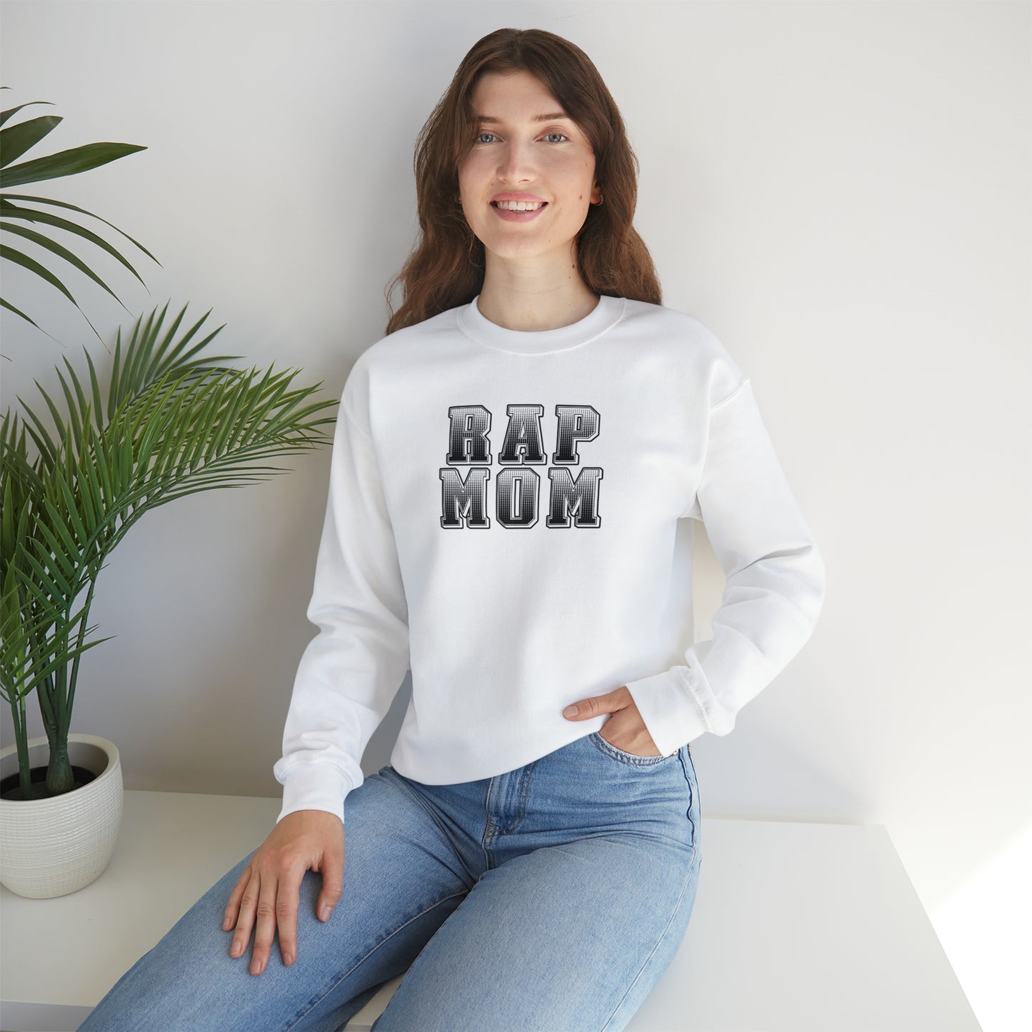 Rap Mom Crewneck Sweatshirt