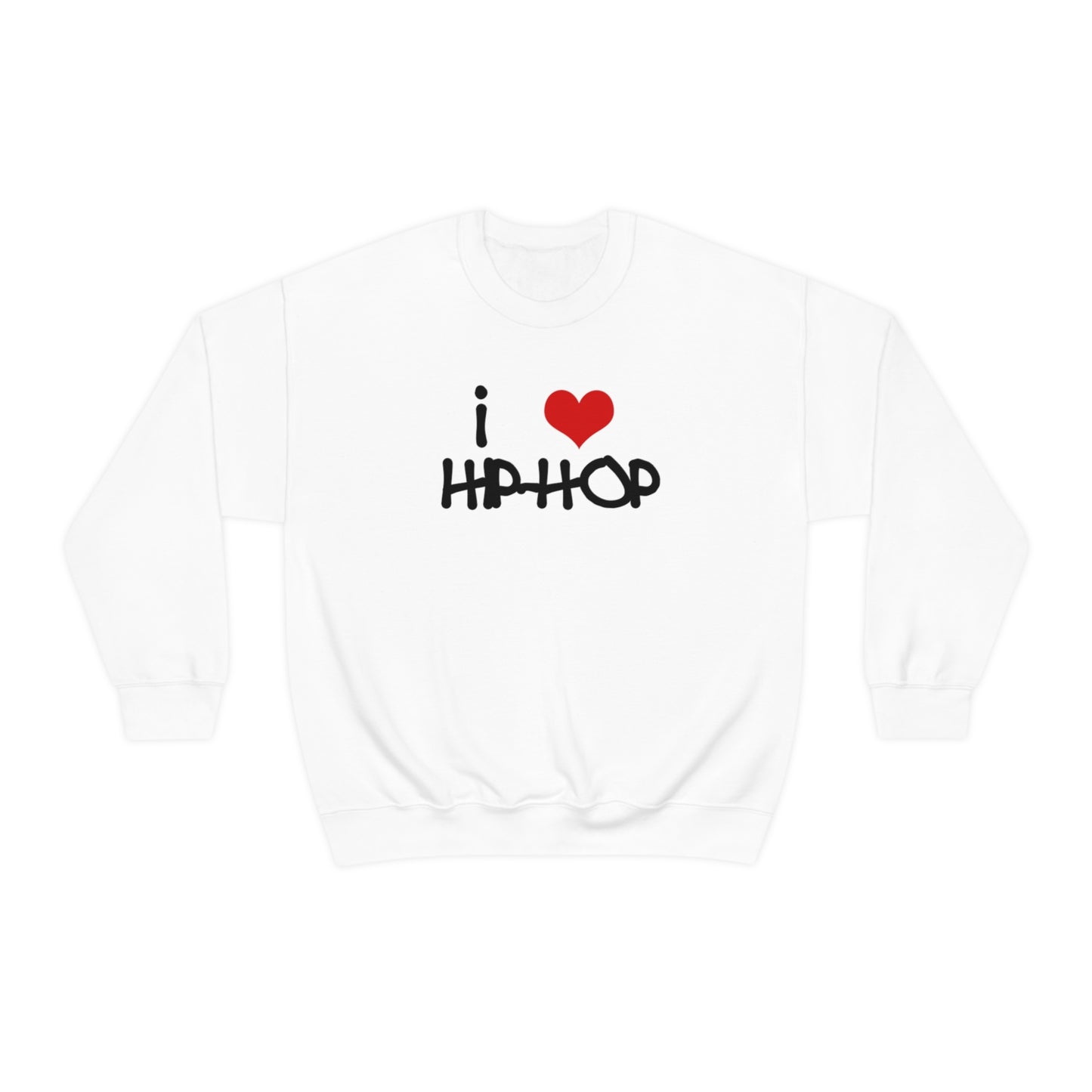 i love Hip-Hop Crewneck Sweatshirt