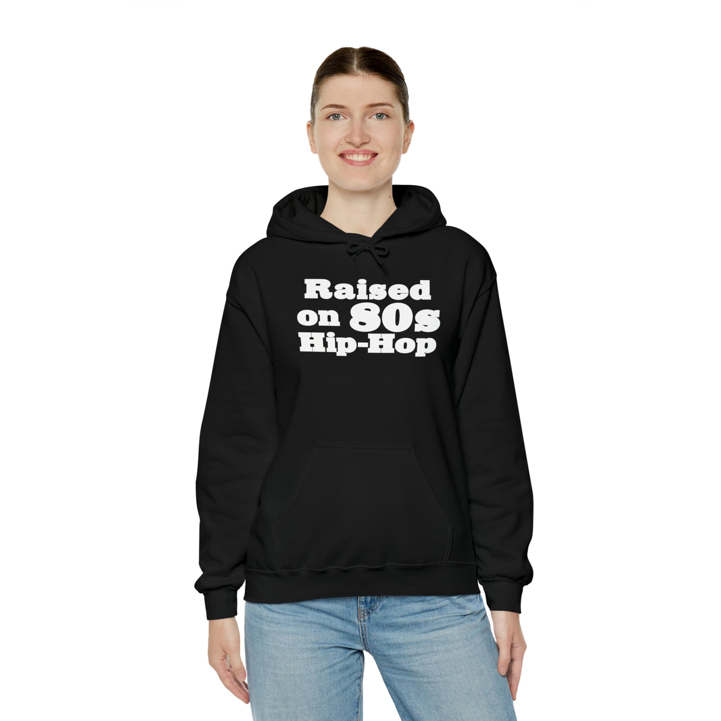 Raised on 80s Hip-Hop Hoodie Great Gift for a 80s Hip-Hop & Rap Lover Sweatshirt