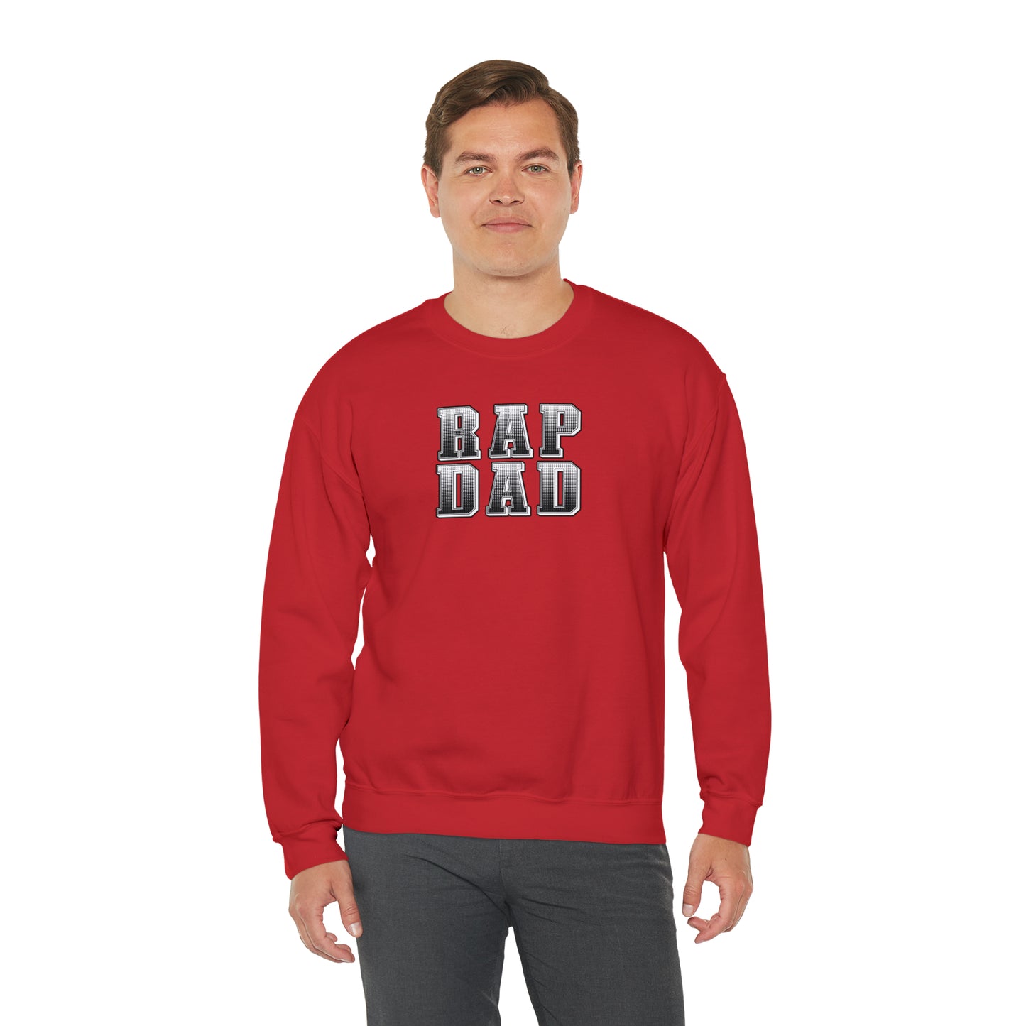 Rap Dad Crewneck Sweatshirt - Great gift for Dad