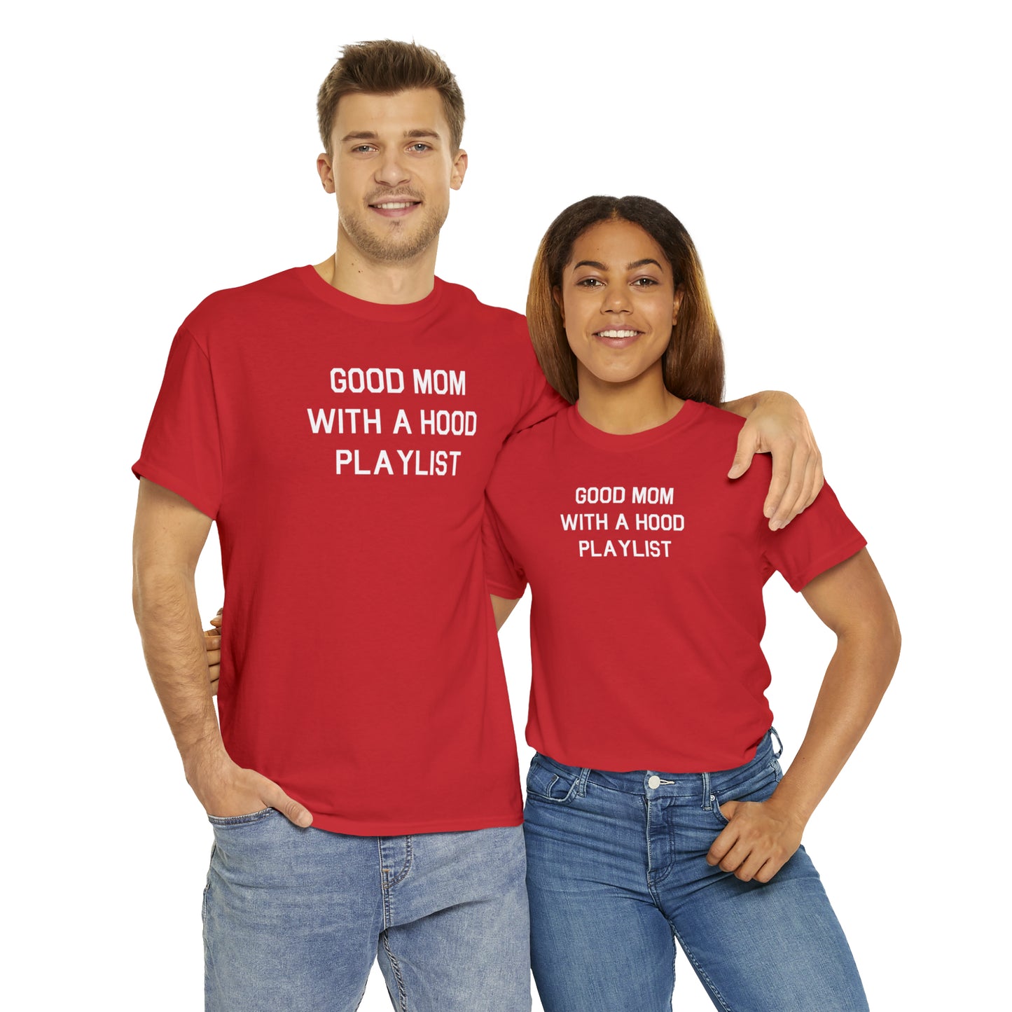 Good Mom With A Hood Playlist Shirt Great gift for a Good Mom With A Hood Playlist T-Shirt
