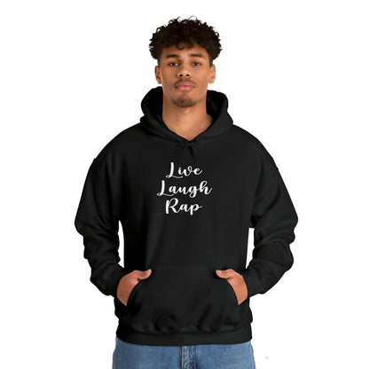 Live Laugh Rap Hoodie Sweatshirt, Rap Hoodie, Funny Hip-Hop Gift