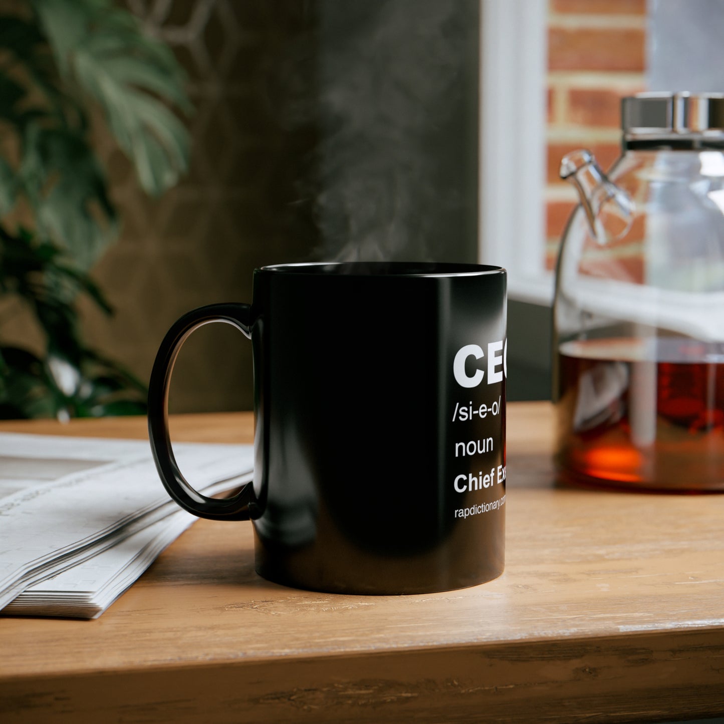 CEO 11oz Black Mug