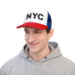 NYC Snapback Trucker Hat, New York Cap, NYC Cap, New York Hat, New York Hats for NYC Natives