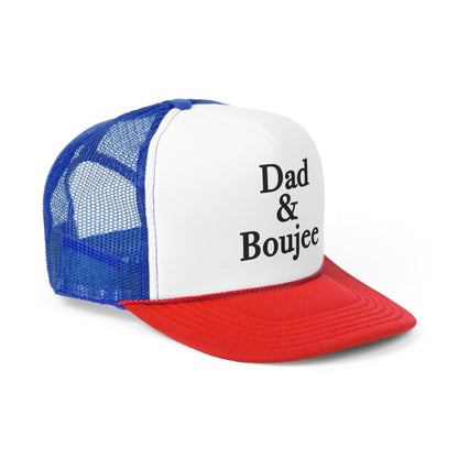 Dad & Boujee Snapback Trucker Hat Great Father's Day Gift for Dad, Hats for Dad