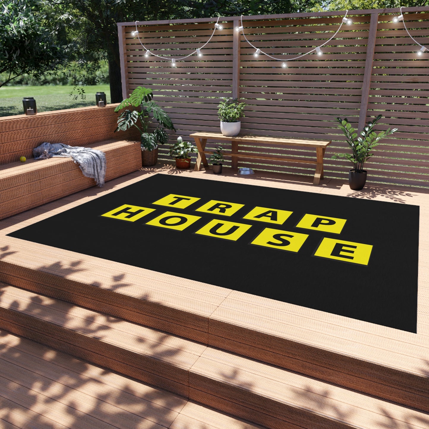 Trap House Outdoor Welcome Rug