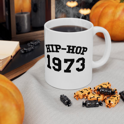 Hip-Hop 1973 Mug, Hip-Hop 50 Mug, Rap Music Mug, Hip-Hop 50th Mug, Hip-Hop Anniversary Mug, Rap Culture Mug, Urban Mug