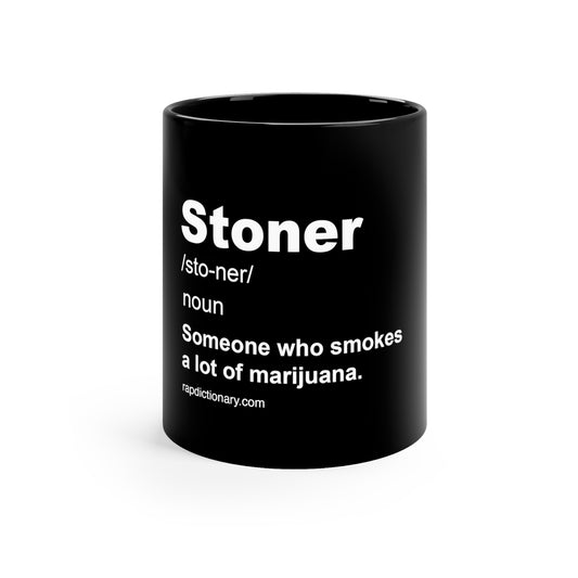 Stoner 11oz Black Mug
