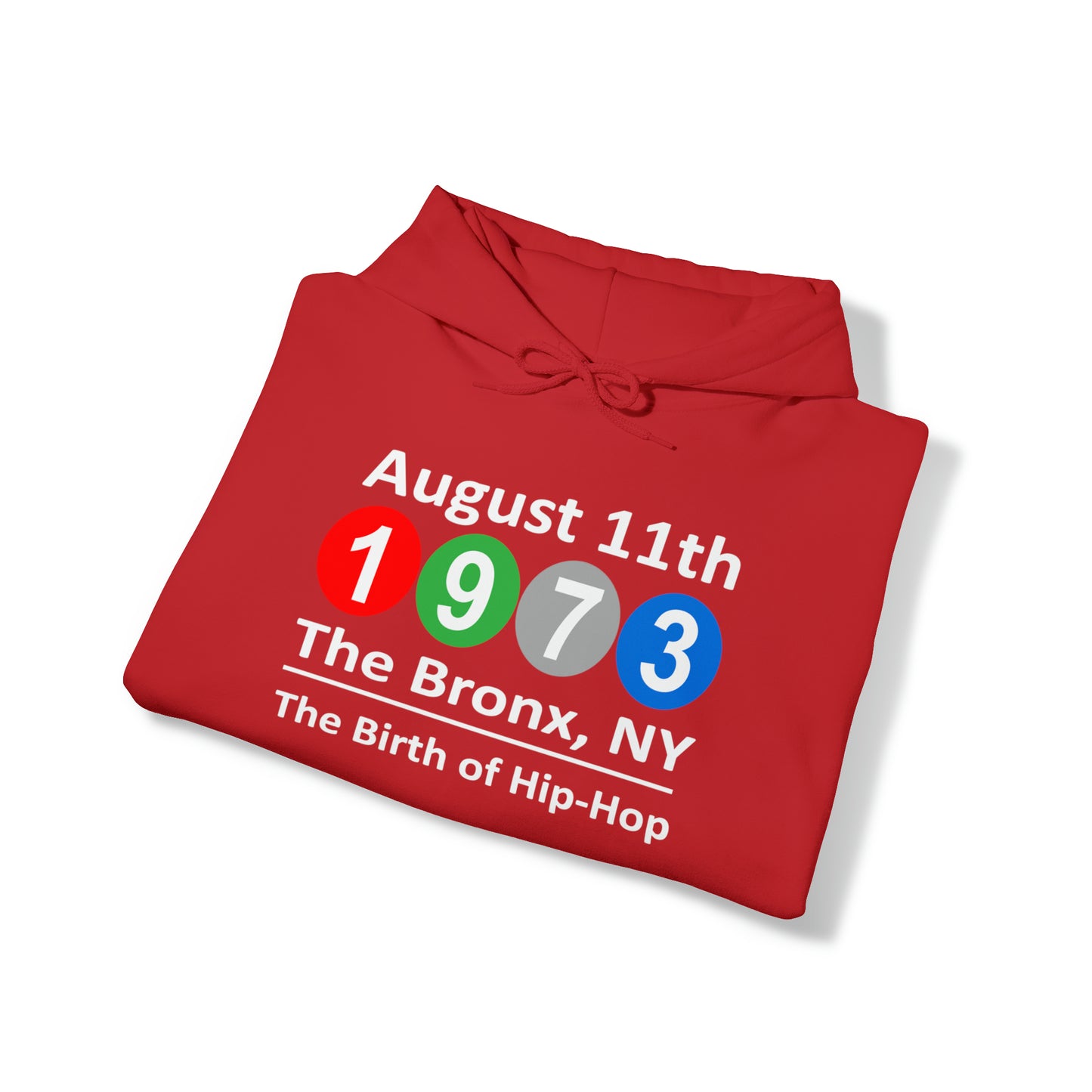 August 11th, 1973 The Bronx, NY The Birth of Hip-Hop Hoodie Sweatshirt Great gift for a Hip-Hop & Rap Lover, Rap Hoodie, Rap Gift