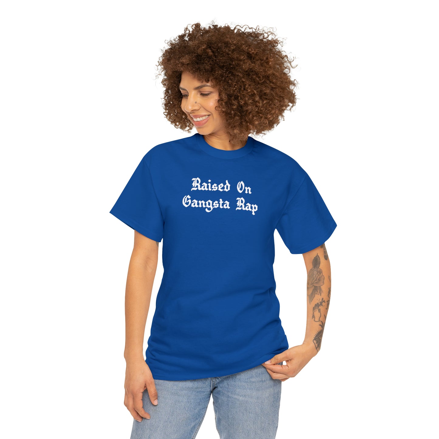 Raised on Gangsta Rap Shirt Great gift for a Hip-Hop & Rap Lover T-Shirt, Rap T-Shirt, Gangsta Rap Tee