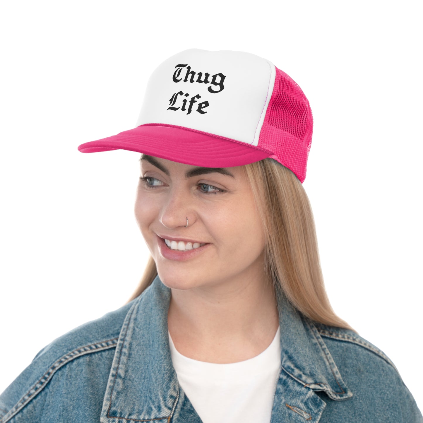Thug Life Snapback Trucker Hat