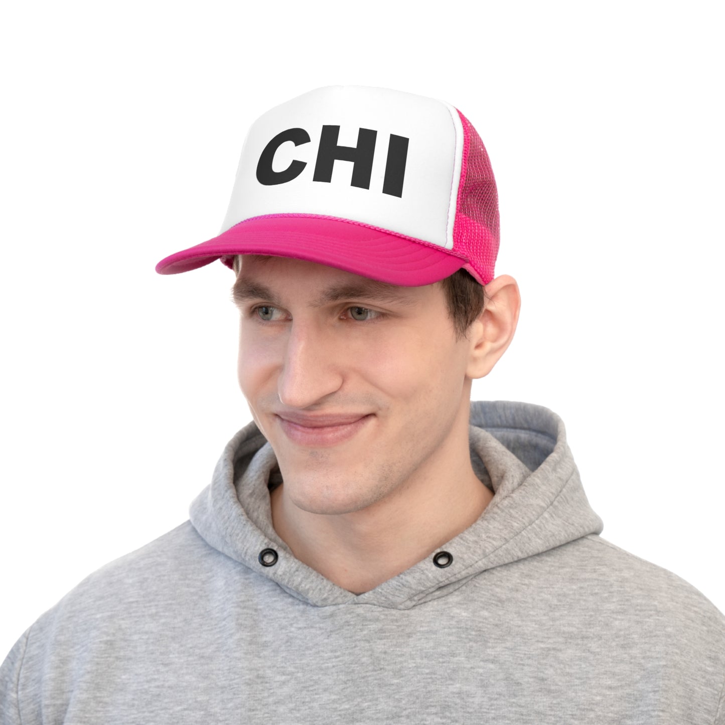 CHI Snapback Trucker Hat, Chicago Cap, CHI Cap, Chicago Hat, Chicago Hats for CHI Natives